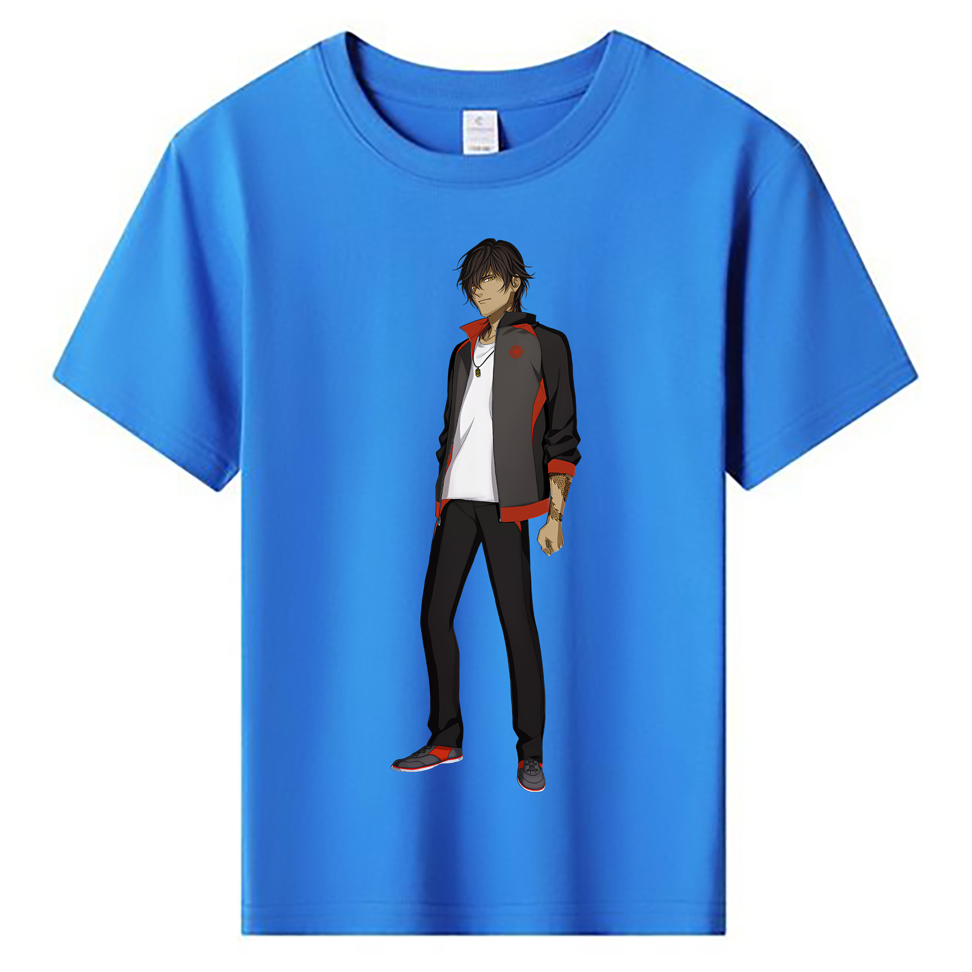 （画像用） 刀剣乱舞 Touken Ranbu 綿100％キッズTシャツ（フロントプリント）